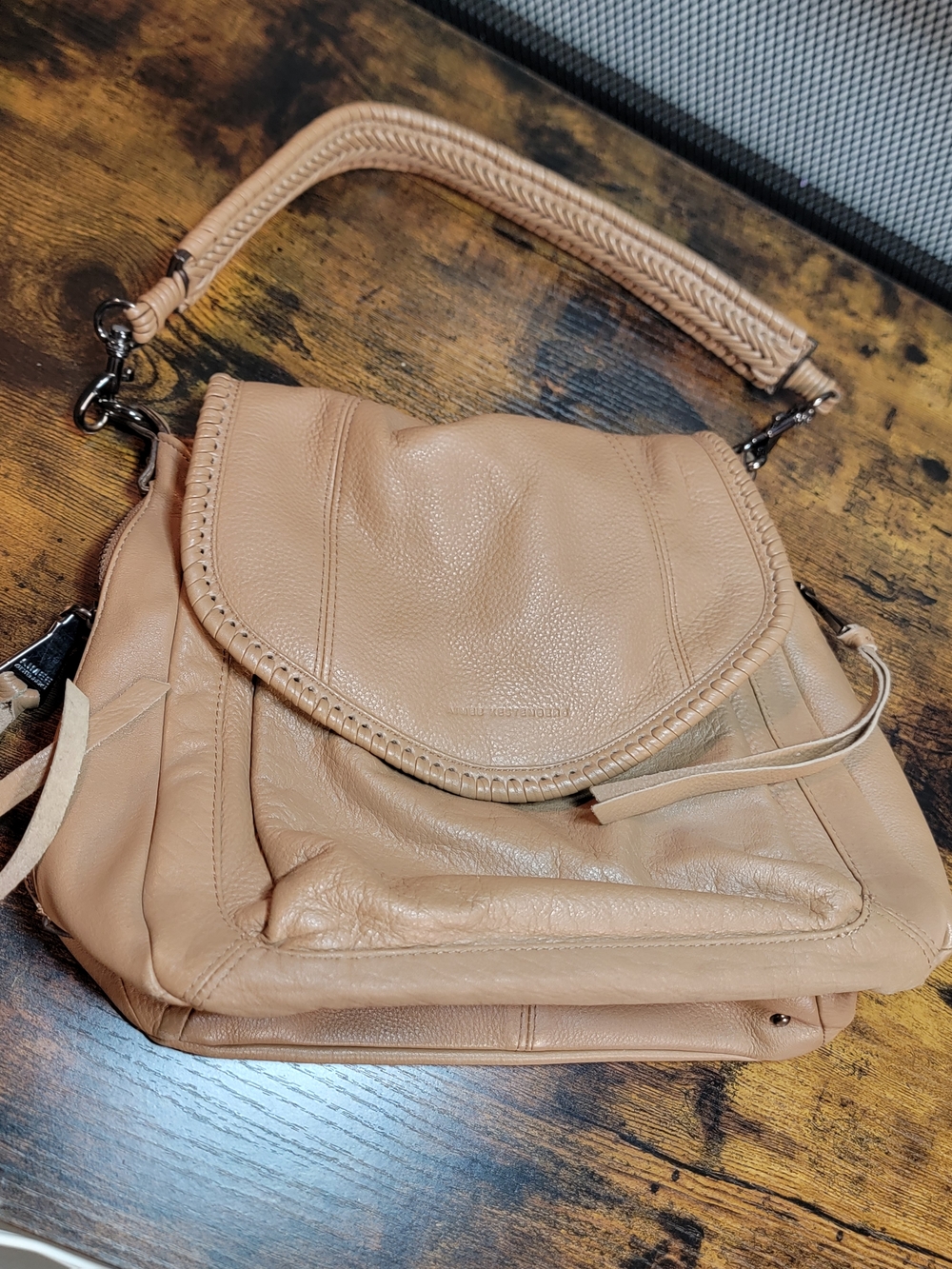 Aimee Kestenberg Tan Leather Shoulder Bag - Picture 2 of 16